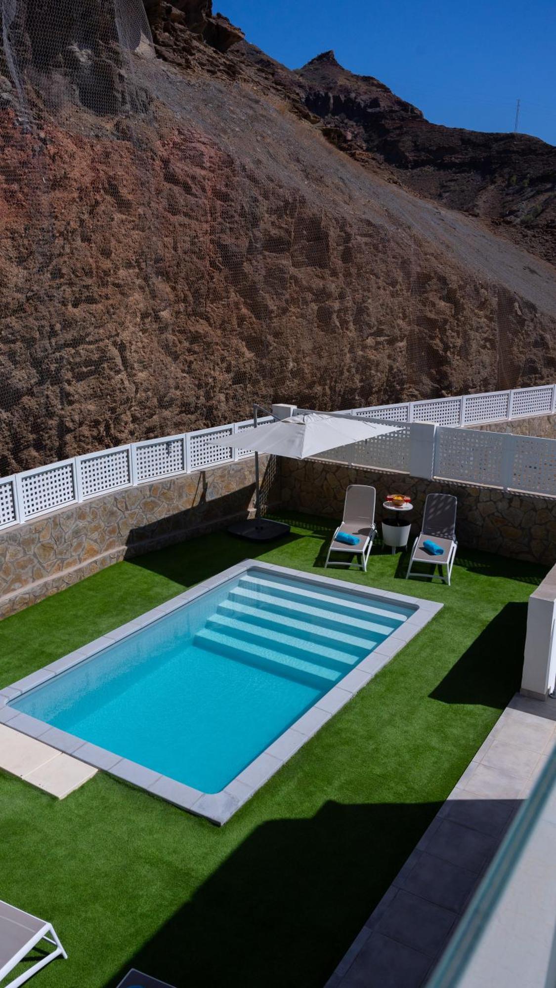 Malibu Mogan Secret Pool Villa - Piscina Privada Y Climatizada - Exclusive Heated Pool La Playa de Tauro Εξωτερικό φωτογραφία
