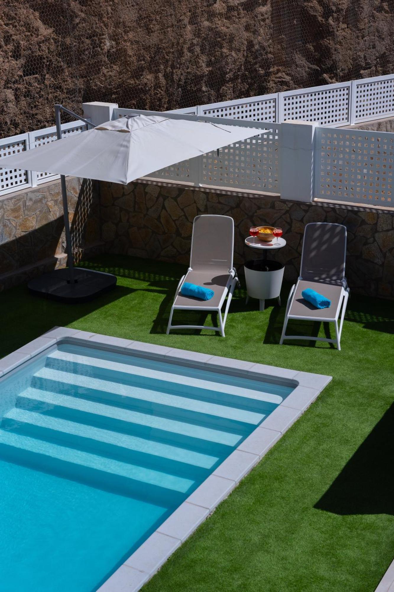 Malibu Mogan Secret Pool Villa - Piscina Privada Y Climatizada - Exclusive Heated Pool La Playa de Tauro Εξωτερικό φωτογραφία