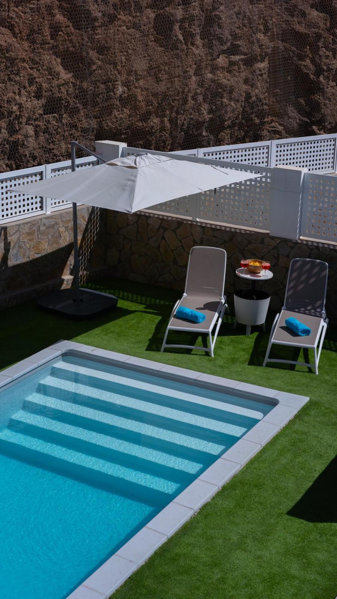 Malibu Mogan Secret Pool Villa - Piscina Privada Y Climatizada - Exclusive Heated Pool La Playa de Tauro Εξωτερικό φωτογραφία